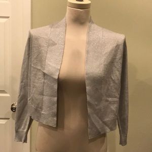 Silver bolero jacket